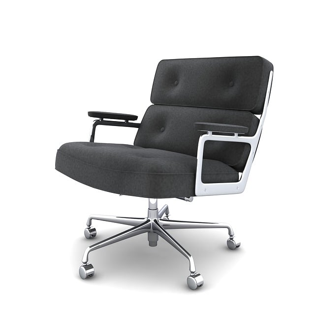 grey fabric chair