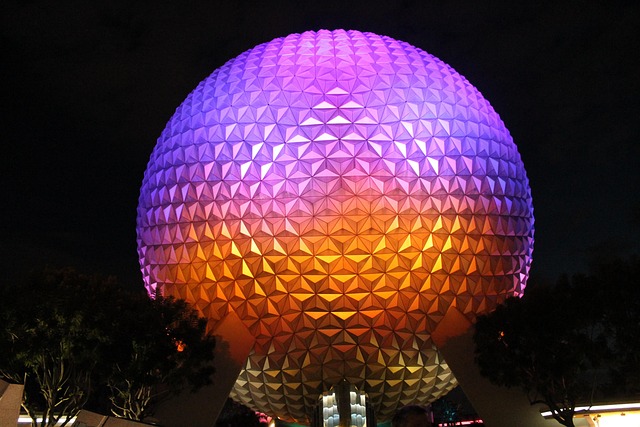 Epcot Orlando night view