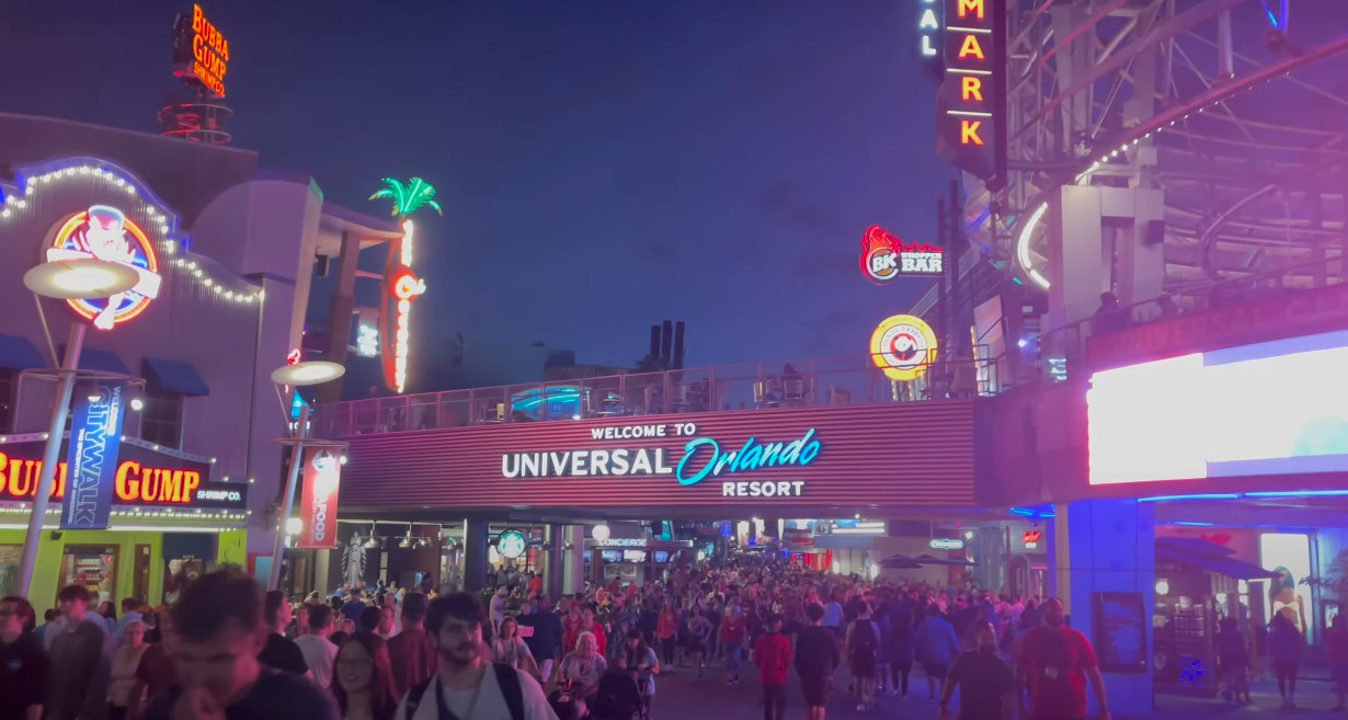 Universal City Walk Orlando View